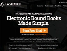 Tablet Screenshot of fastbound.com
